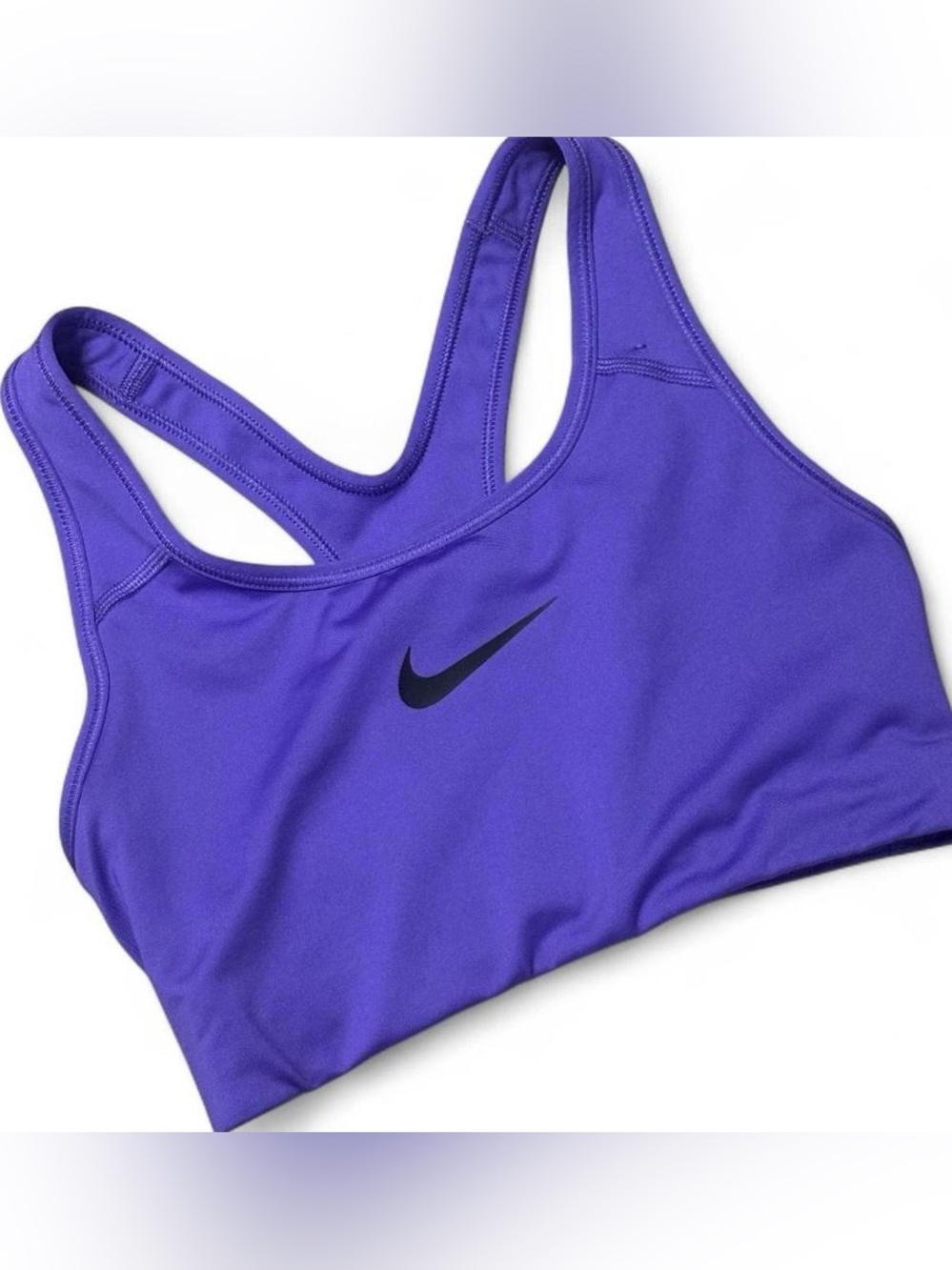 🎁5 FOR $50 SALE🎁 Nike Purple Racerback Sports Bra with Black Swoosh